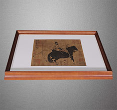 黔东南书画装裱配框服务案例